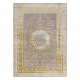 BLISS Z160AZ147 Teppich dunkelbeige / gold – Rahmen, griechisch, Exklusiv, strukturell - ZWEITKLASSIGES PRODUKT