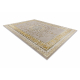 BLISS Z160AZ147 Teppich dunkelbeige / gold – Rahmen, griechisch, Exklusiv, strukturell - ZWEITKLASSIGES PRODUKT