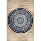 Carpet FUN Napkin circle - black - SECOND-RATE PRODUCT