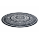 Carpet FUN Napkin circle - black - SECOND-RATE PRODUCT