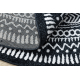 Tapis FUN Napkin, serviette de table cercle - noir - PRODUIT DE DEUXIÈME QUALITÉ