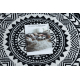 Carpet FUN Napkin circle - black - SECOND-RATE PRODUCT