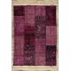 ANTIKA 127 tek Teppich, modernes Patchwork, griechisch waschbar - rosa - ZWEITKLASSIGES PRODUKT
