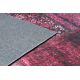 Tapis ANTIKA 127 tek, patchwork moderne, lavable grec - rose - PRODUIT DE DEUXIÈME QUALITÉ