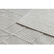Carpet JERSEY 19231 cream - Geometric structural, loop BOHO - SECOND-RATE PRODUCT 