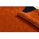 Teppich SAMPLE BONJOUR Soften 004 Zickzack Terrakotta