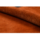 Carpet SAMPLE BONJOUR Soften 004 Zigzag terracotta 
