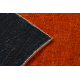 Carpet SAMPLE BONJOUR Soften 004 Zigzag terracotta 