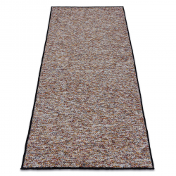 Tapis SAMPLE BONJOUR Boucle 005 Mélange terre cuite / jaune