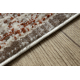 Teppich SAMPLE DALLAS 08639A Rahmen, Ornament creme / terrakotta