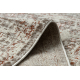 Teppich SAMPLE DALLAS 08639A Rahmen, Ornament creme / terrakotta