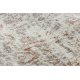 Teppich SAMPLE DALLAS 08639A Rahmen, Ornament creme / terrakotta
