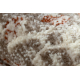 Teppich SAMPLE DALLAS 08639A Rahmen, Ornament creme / terrakotta