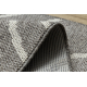 Carpet SAMPLE CASABLANCA FR2619 Waves - silver / cream