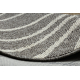 Carpet SAMPLE CASABLANCA FR2619 Waves - silver / cream
