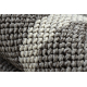 Carpet SAMPLE CASABLANCA FR2619 Waves - silver / cream