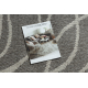 Carpet SAMPLE CASABLANCA FR2619 Waves - silver / cream