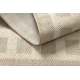 Carpet SAMPLE CASABLANCA FR2617 Geometric - mustard / cream