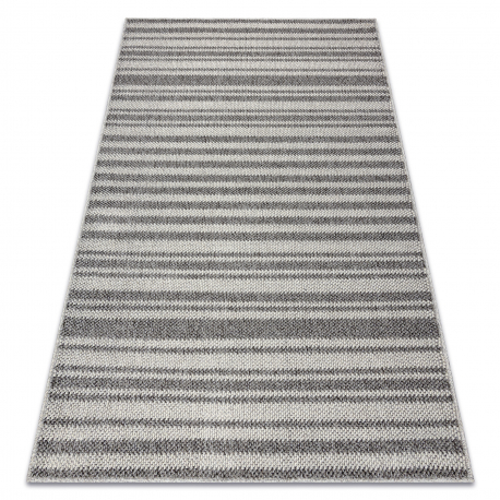 Teppich SAMPLE CASABLANCA FR2616 Pruhy - silber / creme