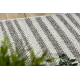Teppich SAMPLE CASABLANCA FR2616 Pruhy - silber / creme