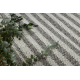 Tapete moderno SAMPLE CASABLANCA FR2616 Listras - prata / creme