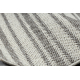 Teppich SAMPLE CASABLANCA FR2616 Pruhy - silber / creme