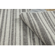Teppich SAMPLE CASABLANCA FR2616 Pruhy - silber / creme