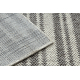 Teppich SAMPLE CASABLANCA FR2616 Pruhy - silber / creme
