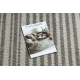 Teppich SAMPLE CASABLANCA FR2616 Pruhy - silber / creme