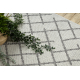 Teppich SAMPLE CASABLANCA FR2614 Rauten - silber / creme