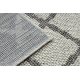 Carpet SAMPLE CASABLANCA FR2614 Rhombuses - silver / cream