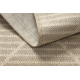 Tappeto SAMPLE CASABLANCA FR2628 Rombi - senape / beige