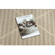 Teppich SAMPLE CASABLANCA FR2628 Rauten - Senf / beige