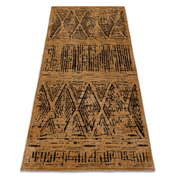 Tæppe SAMPLE BONJOUR Touche 004 Aztec brun / sort