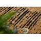 Tapis SAMPLE BONJOUR Touche 004 Aztèque marron / noir