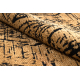 Tapis SAMPLE BONJOUR Touche 004 Aztèque marron / noir