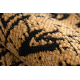 Tapis SAMPLE BONJOUR Touche 004 Aztèque marron / noir