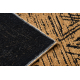 Tapis SAMPLE BONJOUR Touche 004 Aztèque marron / noir