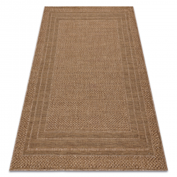 Alfombra SAMPLE BONJOUR Sense 003 cuadro marrón 