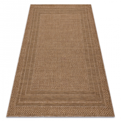 Tapis SAMPLE BONJOUR Sense 003 Cadre marron