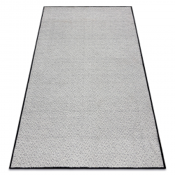 Tapete SAMPLE BONJOUR Shiny 003 Zigzag branco / preto - PRODUTO DE SEGUNDA GRAU