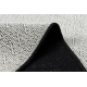 Teppich SAMPLE BONJOUR Shiny 003 Zickzack weiß / schwarz - ZWEITKLASSIGES PRODUKT