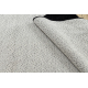 Carpet SAMPLE BONJOUR Shiny 003 Zigzag white / black - SECOND-RATE PRODUCT