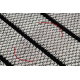 Teppich SAMPLE BONJOUR Vivid 005 Geometrisch weiß / schwarz - ZWEITKLASSIGES PRODUKT