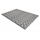 Carpet SAMPLE BONJOUR Vivid 005 Geometric white / black - SECOND-RATE PRODUCT
