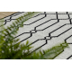Carpet SAMPLE BONJOUR Vivid 005 Geometric white / black - SECOND-RATE PRODUCT