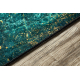 Runner anti-slip LOTUS SHADOWS 37750 Abstraction green / gold WASHABLE