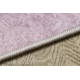 JUNIOR 51855.804 washing carpet Unicorn for children anti-slip - pink - SECOND-RATE PRODUCT