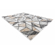 Teppich SISAL COOPER Mosaik 22208 ecru / schwarz - DRUHÝ VÝROBEK