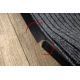 Doormat antislip DURA 2862 gum - grey - SECOND-RATE PRODUCT